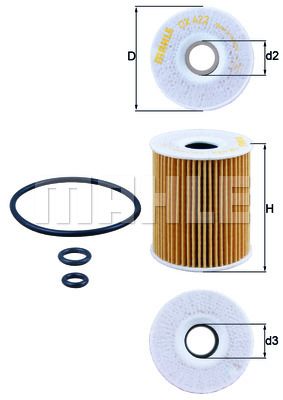 WILMINK GROUP Масляный фильтр WG1104040